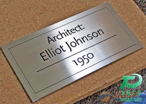 不銹鋼標(biāo)識牌